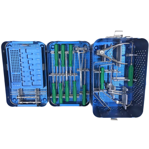 322 SET ASCO SPINE 6 BOITE DE POSE DE PLAQUES CERVICALES ANTÉRIEURE